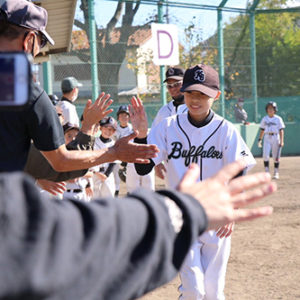 北野バッファローズ　練習風景